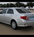 toyota corolla 2009 silver clearcoat metallic sedan s gasoline 4 cylinders front wheel drive automatic 75041