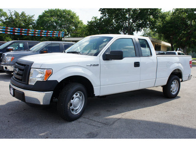 ford f 150 2012 white xl flex fuel 6 cylinders 2 wheel drive automatic 78644