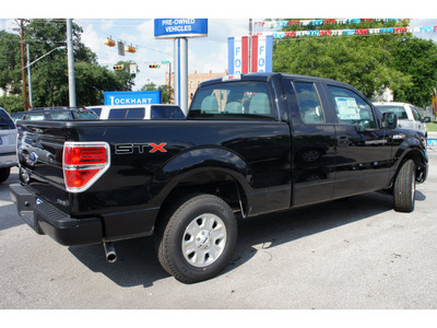 ford f 150 2012 black stx flex fuel 6 cylinders 2 wheel drive automatic 78644