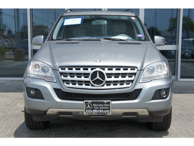 mercedes benz m class 2011 gray suv ml350 gasoline 6 cylinders rear wheel drive automatic 78216