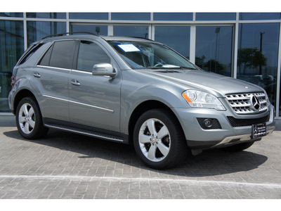 mercedes benz m class 2011 gray suv ml350 gasoline 6 cylinders rear wheel drive automatic 78216