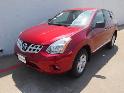 nissan rogue 2012 red s 4 cylinders automatic 75150