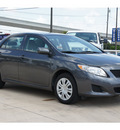 toyota corolla 2010 dk  gray sedan le gasoline 4 cylinders front wheel drive automatic 78232