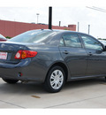 toyota corolla 2010 dk  gray sedan le gasoline 4 cylinders front wheel drive automatic 78232