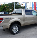 ford f 150 2012 beige lariat gasoline 6 cylinders 4 wheel drive automatic 78644