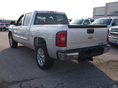 chevrolet silverado 1500 2012 silver lt flex fuel 8 cylinders 2 wheel drive automatic 78064