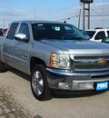 chevrolet silverado 1500 2012 silver lt flex fuel 8 cylinders 2 wheel drive automatic 78064