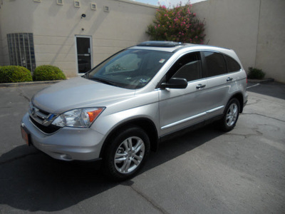 honda cr v 2010 silver suv ex gasoline 4 cylinders all whee drive automatic 79936