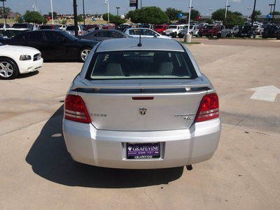 dodge avenger 2010 silver sedan r t gasoline 4 cylinders front wheel drive automatic 76051