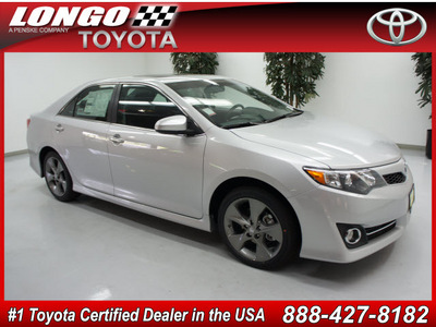 toyota camry 2012 silver sedan se v6 gasoline 6 cylinders front wheel drive not specified 91731