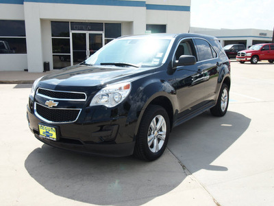 chevrolet equinox 2011 black ls gasoline 4 cylinders front wheel drive automatic 78155