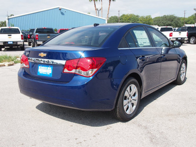 chevrolet cruze 2012 blue sedan ls gasoline 4 cylinders front wheel drive automatic 78114