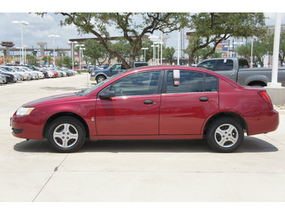 saturn ion 2005 red sedan 1 gasoline 4 cylinders front wheel drive 5 speed manual 78232