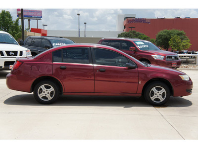 saturn ion 2005 red sedan 1 gasoline 4 cylinders front wheel drive 5 speed manual 78232