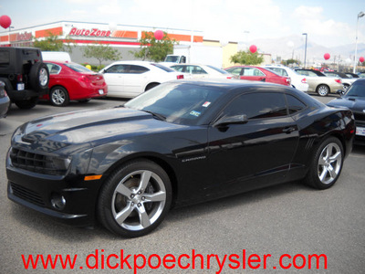 chevrolet camaro 2011 black coupe ss gasoline 8 cylinders rear wheel drive automatic 79925