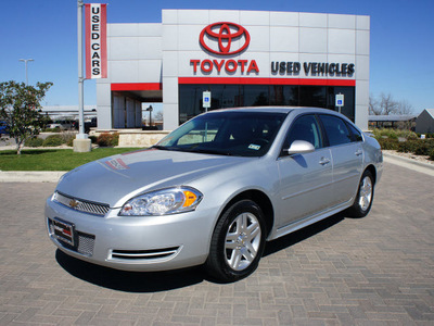 chevrolet impala 2012 silver sedan lt flex fuel 6 cylinders front wheel drive automatic 76087