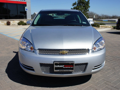 chevrolet impala 2012 silver sedan lt flex fuel 6 cylinders front wheel drive automatic 76087