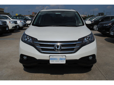 honda cr v 2012 white suv gasoline 4 cylinders front wheel drive 5 speed automatic 77025