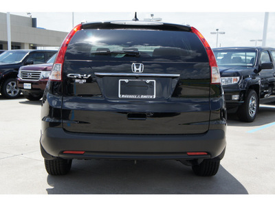 honda cr v 2012 black suv gasoline 4 cylinders front wheel drive 5 speed automatic 77025