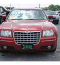 chrysler 300 2007 red sedan touring gasoline 6 cylinders rear wheel drive automatic 77088