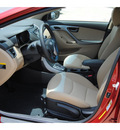 hyundai elantra 2013 dk  red sedan gls gasoline 4 cylinders front wheel drive autostick 77065
