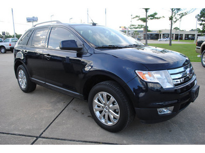 ford edge 2010 dk  blue suv sel gasoline 6 cylinders front wheel drive automatic with overdrive 77539