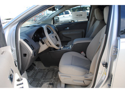 ford edge 2010 silver suv se gasoline 6 cylinders front wheel drive 6 speed automatic 77539