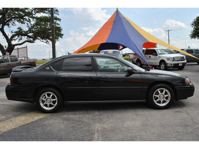 chevrolet impala 2005 black sedan gasoline 6 cylinders front wheel drive 4 speed automatic 78216