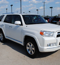 toyota 4runner 2010 white suv sr5 gasoline 6 cylinders 4 wheel drive automatic 76087