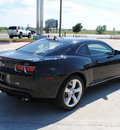 chevrolet camaro 2010 black coupe ss gasoline 8 cylinders rear wheel drive 6 speed manual 76087