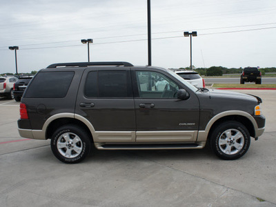 ford explorer 2005 brown suv eddie bauer flex fuel 6 cylinders rear wheel drive automatic with overdrive 76087