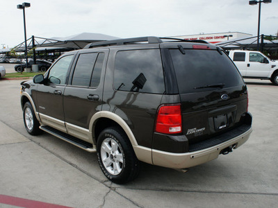 ford explorer 2005 brown suv eddie bauer flex fuel 6 cylinders rear wheel drive automatic with overdrive 76087