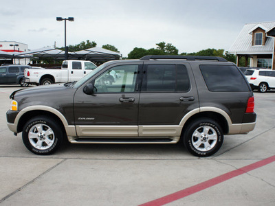 ford explorer 2005 brown suv eddie bauer flex fuel 6 cylinders rear wheel drive automatic with overdrive 76087