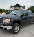 gmc sierra 3500hd 2009 black slt z71 diesel 8 cylinders 4 wheel drive automatic 76087