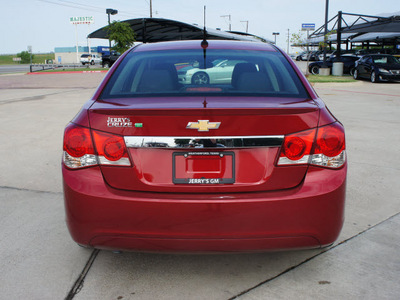 chevrolet cruze 2012 red sedan eco gasoline 4 cylinders front wheel drive automatic 76087