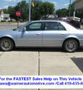 cadillac deville 2004 light blue sedan dhs 8 cylinders automatic 45840