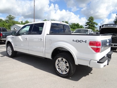 ford f 150 2012 white platinum gasoline 6 cylinders 4 wheel drive shiftable automatic 77388