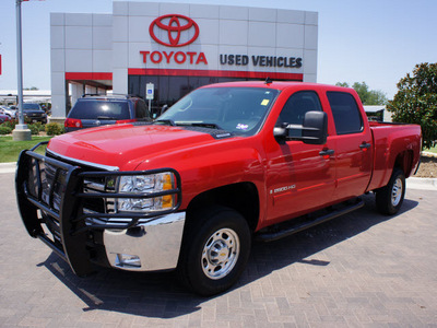 chevrolet silverado 2500hd 2009 red lt gasoline 8 cylinders 2 wheel drive automatic 76087