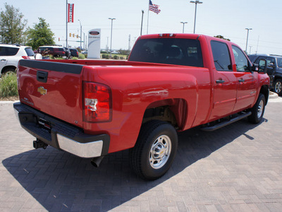 chevrolet silverado 2500hd 2009 red lt gasoline 8 cylinders 2 wheel drive automatic 76087