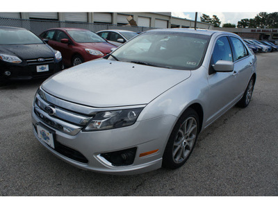 ford fusion 2012 silver sedan se gasoline 4 cylinders front wheel drive 6 speed automatic 77338