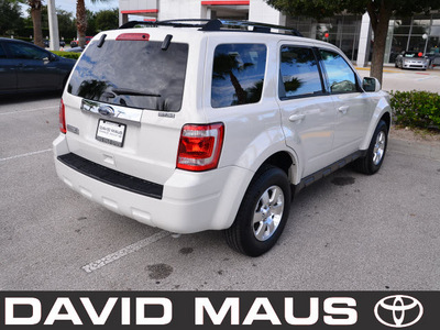 ford escape 2012 white suv limited gasoline 4 cylinders front wheel drive automatic 32771