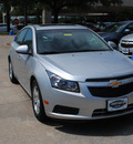 chevrolet cruze 2012 silver sedan gasoline 4 cylinders front wheel drive automatic 75075