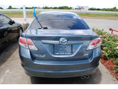 mazda mazda6i 2012 blue sedan gasoline 4 cylinders front wheel drive automatic with overdrive 77598