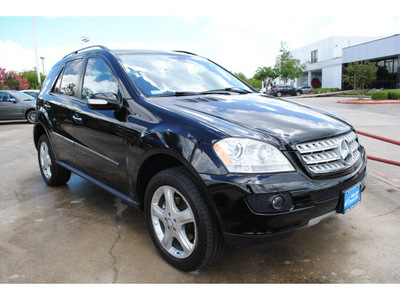 mercedes benz ml350 2008 black suv gasoline 6 cylinders 4 wheel drive automatic with overdrive 77598