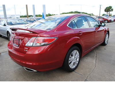 mazda mazda6s 2010 red sedan gasoline 6 cylinders front wheel drive automatic with overdrive 77598
