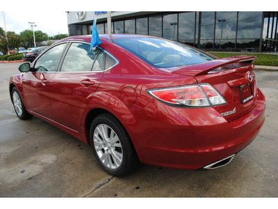 mazda mazda6s 2010 red sedan gasoline 6 cylinders front wheel drive automatic with overdrive 77598