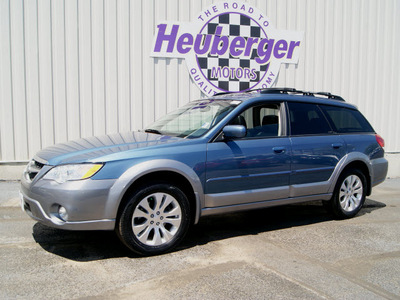 subaru outback 2009 newport blue wagon 2 5i limited gasoline 4 cylinders all whee drive automatic 80905