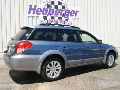 subaru outback 2009 newport blue wagon 2 5i limited gasoline 4 cylinders all whee drive automatic 80905