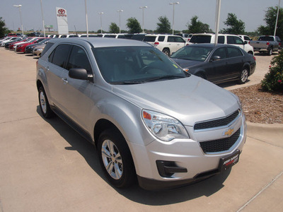 chevrolet equinox 2011 silver ls 4 cylinders automatic 76049
