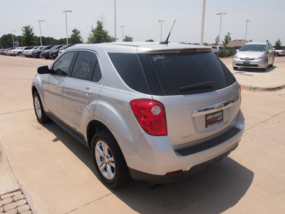 chevrolet equinox 2011 silver ls 4 cylinders automatic 76049